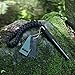 Surviveware Survival Fire Starter with Emergency Whistle, Paracord Handle, and Steel Serrated Scraper