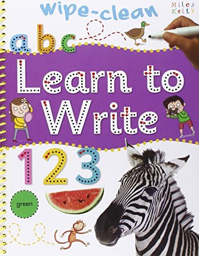 Learn to Write (Learn to Write Wipe Clean) Spiral-bound – 1 May 2014