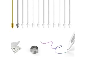 Metal Nibs/Tips Replacement for Samsung Galaxy Tab S11/S11 Ultra S Pen,Nibs/Tips+Clip + Organizer (2 Metal nibs+10 Plastic ni