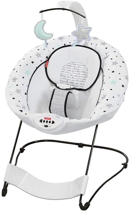 fisher price deluxe bouncer soothing savanna