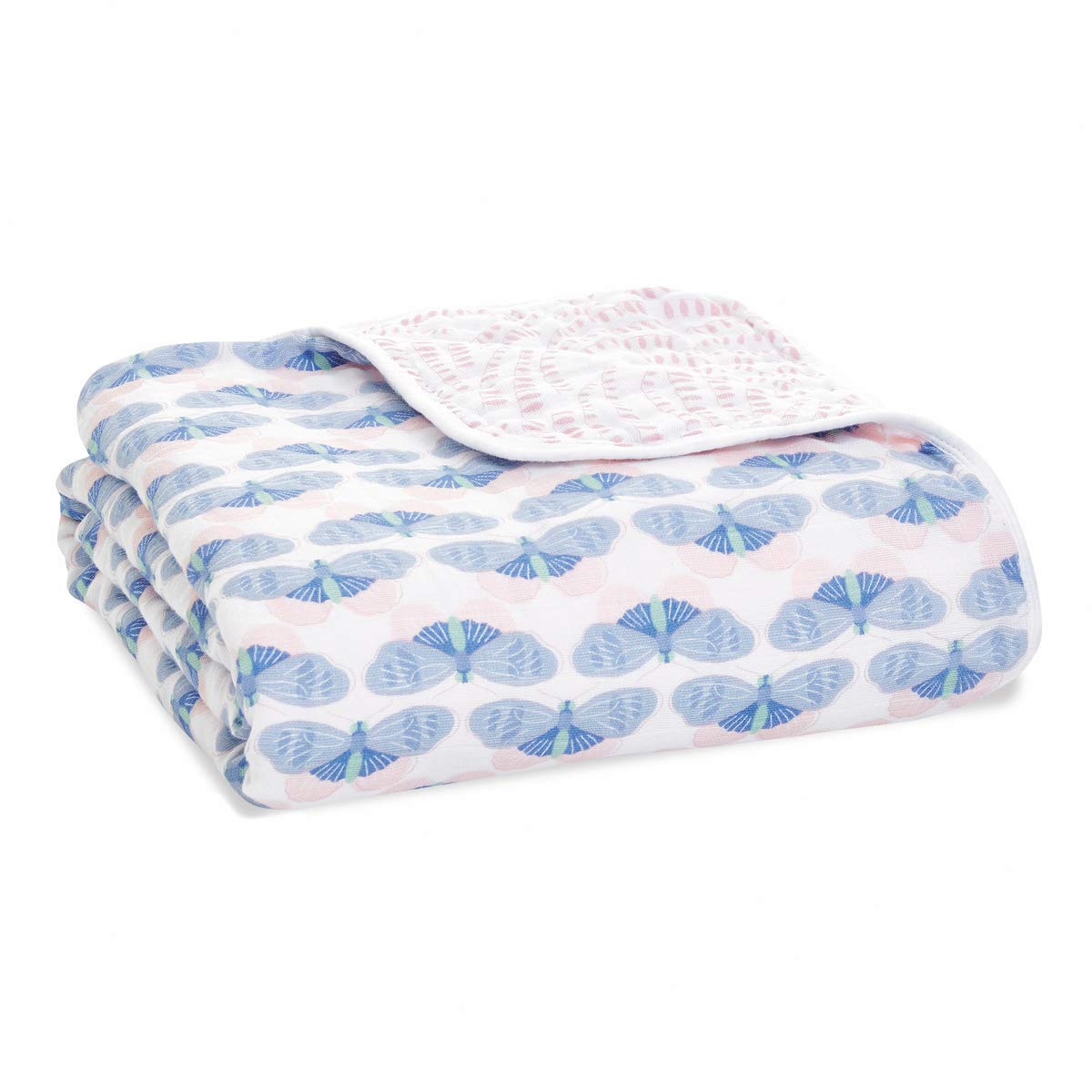 aden + anais 100% Cotton Muslin Ideal Newborn Nursery & Cot Dream Blanket, for Baby Girls & Boys, Toddler & Infant Bedding, Shower & Registry Gift, Deco, 120 x 120 cm 1 Count (Pack of 1), ADBC10017 — image 1