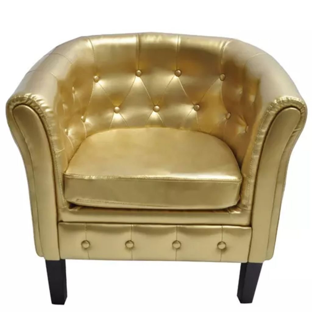 Best gold frame accent chair