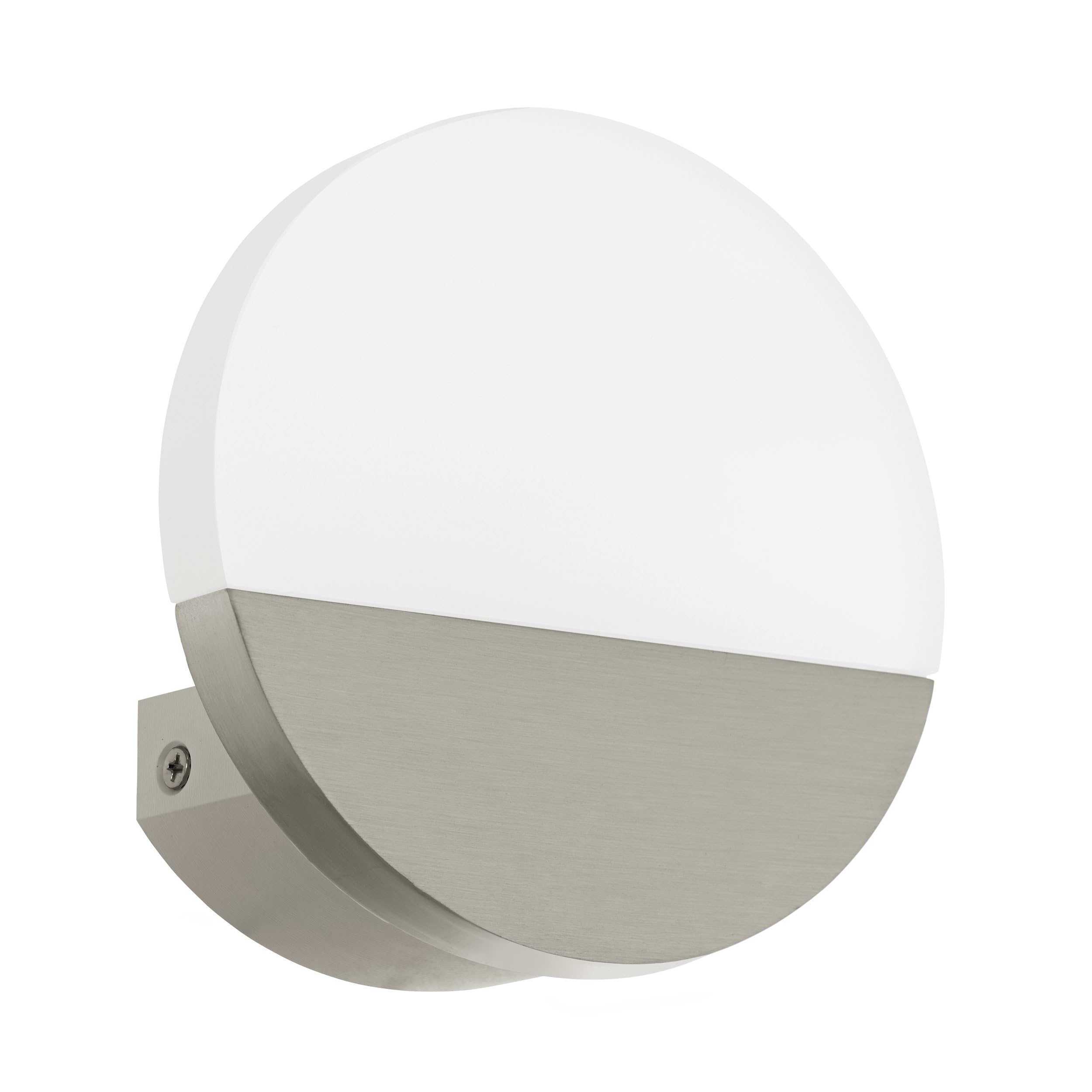 EGLO Wall Light, Aluminium, LED, 4.5 W, Matte Nickel