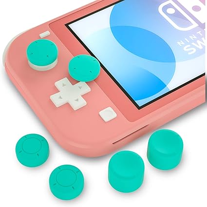 Thumb Grips For Nintendo Switch Lite Turquoise Amazon Ca Cell Phones Accessories