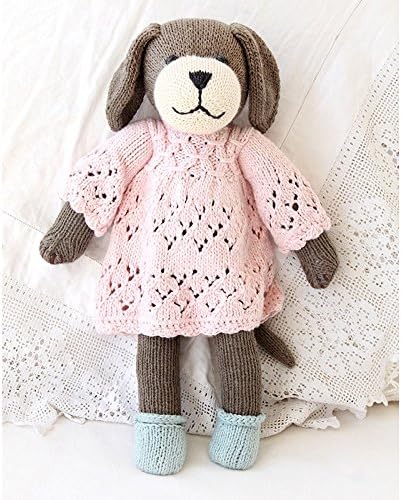 Lucy Dog Hand-Knit Organic Stuffed Toy