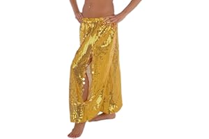 Miss Belly Dance Bellydance Sequined Harem Pants