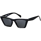 ANDWOOD Cat Eye Sunglasses for Women Polarized Cateye Frames Fashion Vintage Square Classic Retro Sun Glasses