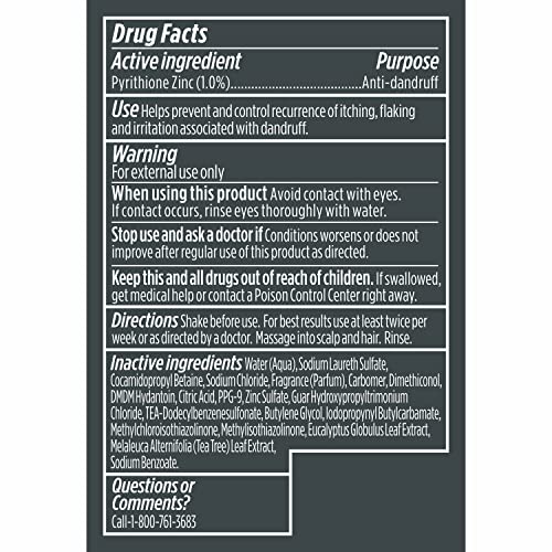 Dove Men+Care Anti-Schuppen Shampoo & Conditioner 2-in-1 – 20,4 Oz, 4er Pack