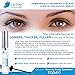 Le Fair Advanced Eyelash & Eyebrow Enhancing Serum - Fair Lash Natural Treatment Gel for Longer Thicker Fuller Lashes & Brow Enhancer - Better Than False Eyelashes & Extensions