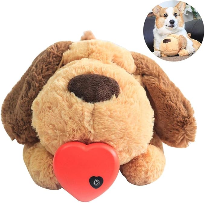 Snuggle Puppy with Heartbeat Sleeping Aid Toy Bad Dog Game Dog Toy