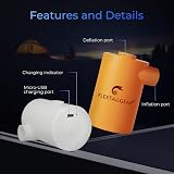 FLEXTAILGEAR MAX PUMP 2020 Portable Air Pump 3600mAh USB Rechargeable view 6