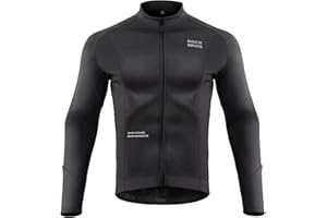 ROCKBROS Cycling Jacket for Men Winter Thermal Windproof Running Jacket Softshell Jacket Men Road Mountain Bike