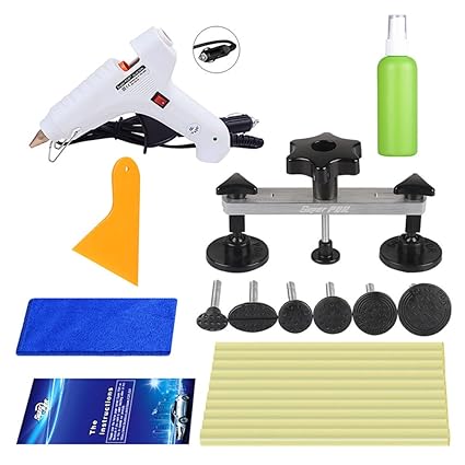 Juego de herramientas de reparación de abolladuras sin pintura, 7 ...