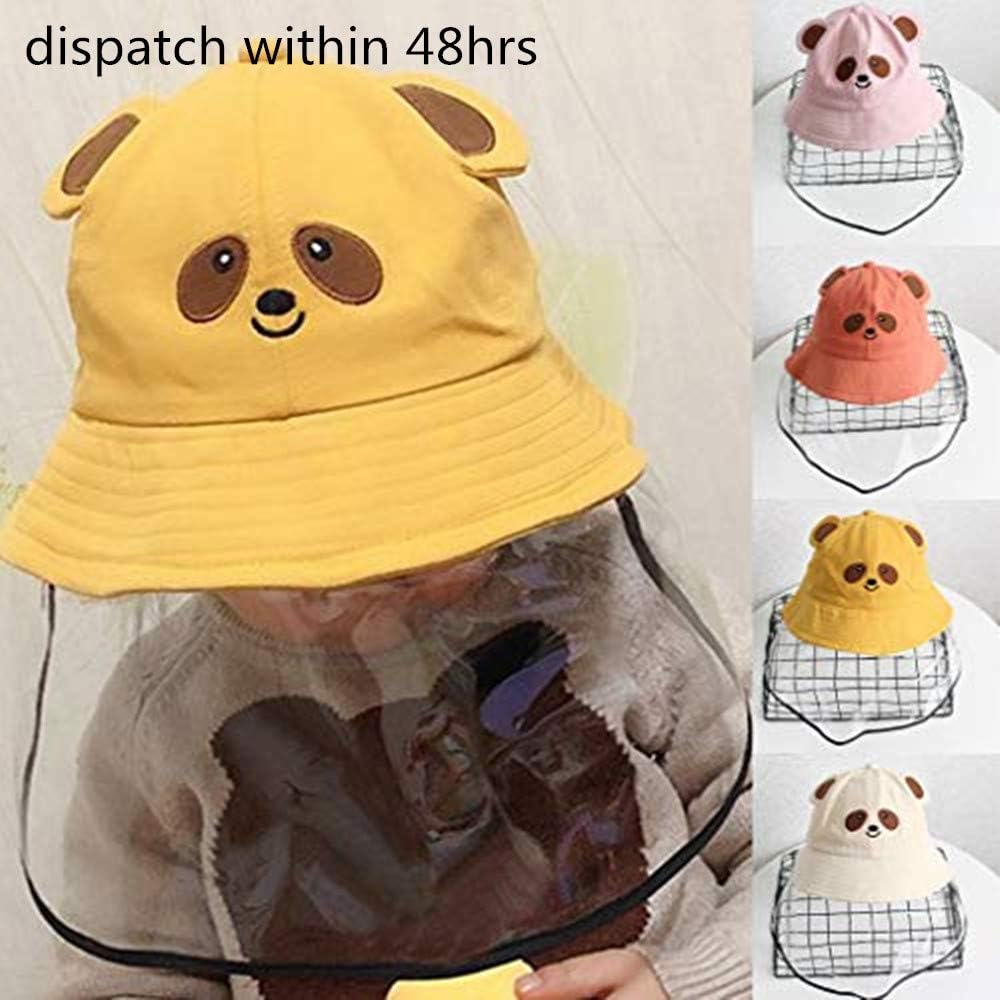 EORBIW Protection Hat for Kids - Children's Anti-Spitting Splash UV Wind Hat with Shield for Travel Outdoor Activities Latest Protection Safety Full