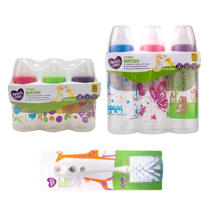 cleaning new baby bottles