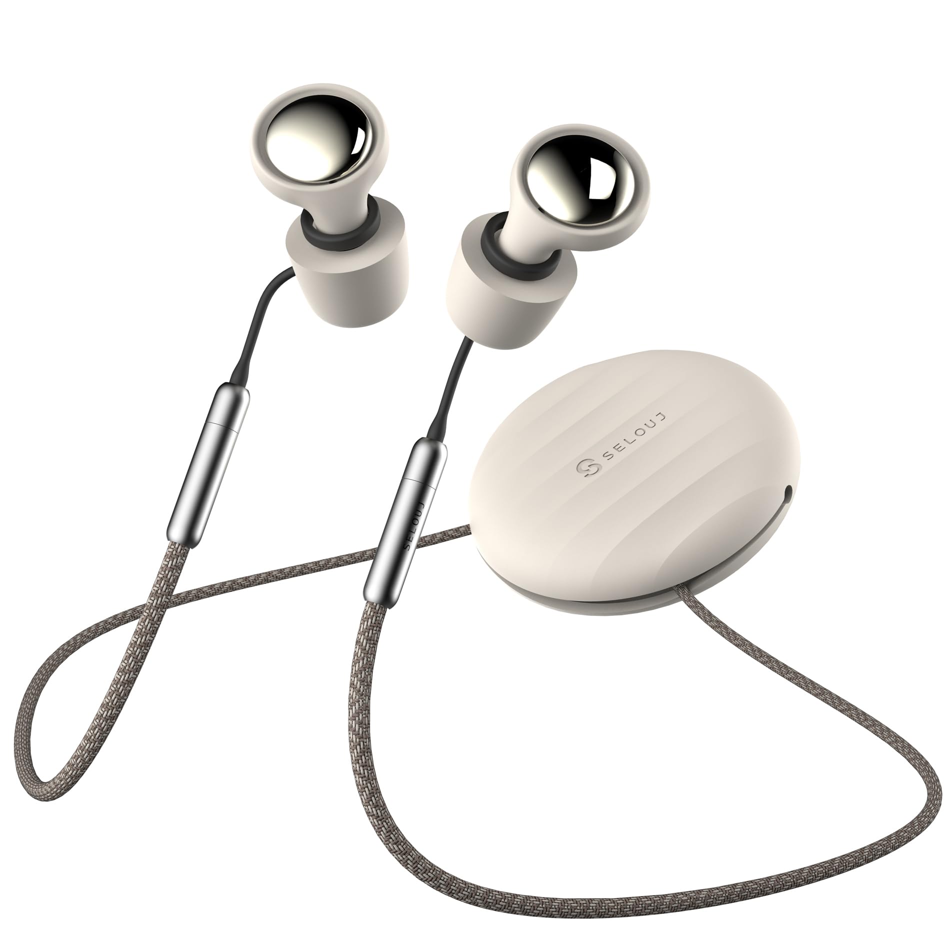 Photo 1 of 2025 Upgraded Ear Plugs for Sleeping and Concerts, Anti-Loss Earplugs with Cord, Reusable & Ultra-Comfy 45dB Noise Reducing, Hearing Protection for Shooting Airplanes, 7 Pair Eartips, Slumber Beige