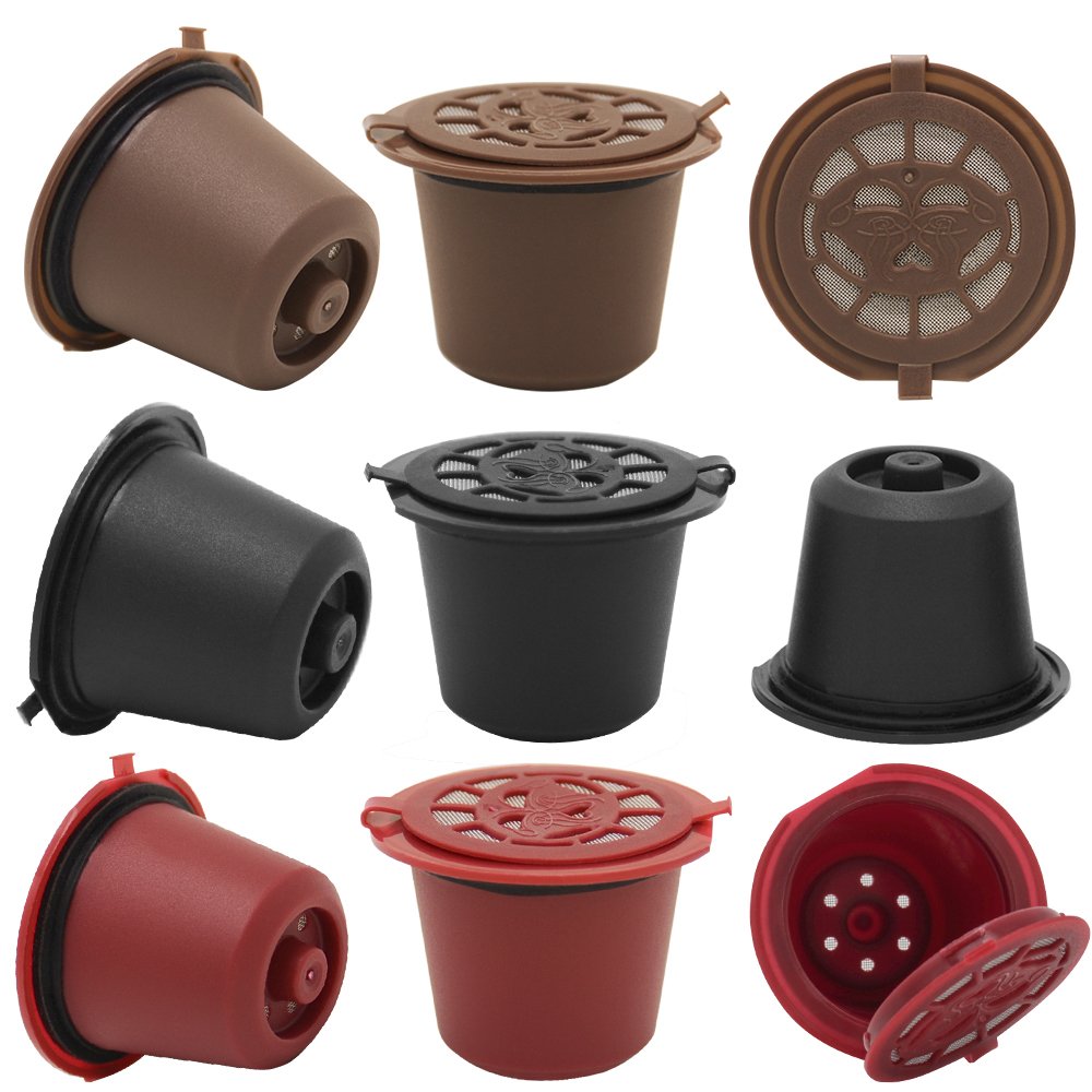 MG Coffee Food-Grade Reusable Nespresso Capsule Permanent Coffee Pod Holder for Nespresso Original Line Machines with gifts