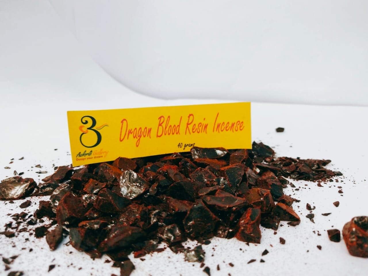Aakriti Gallery Pure Natural Purified Incense Resin Grains Superior Grade Quality (Dragon Blood) A Grade