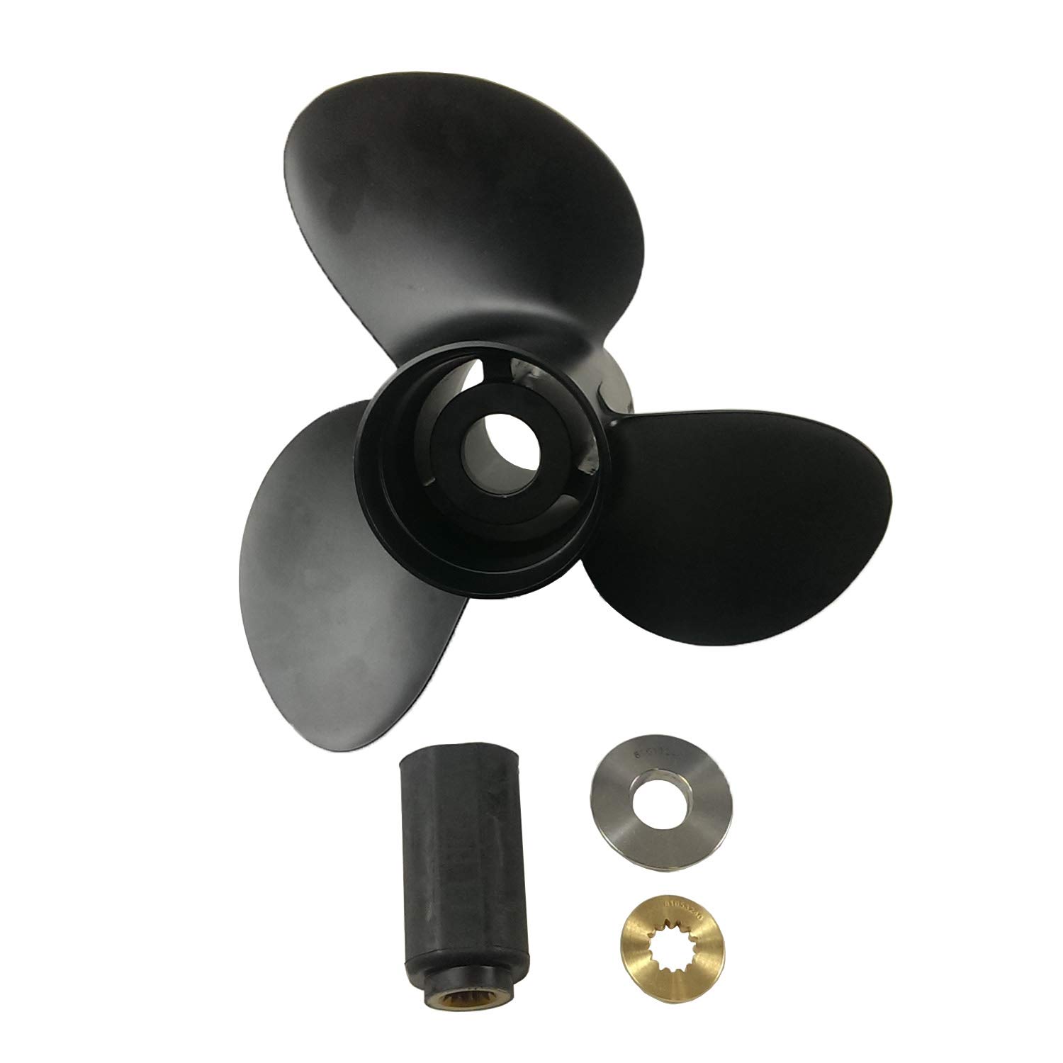 Amazon.com: Johnson Evinrude E-Tec 3 Blade Aluminum V-4 Prop Propeller  13-1/2" x 15" 0765182: Automotive