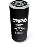 Pacific Performance Engineering Premium High-Efficiency Engine Oil Filter compatible with 2011-2024 Ford Superduty 6.7L Power Stroke