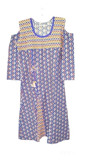 Maternity Kurta With Feeding Zipper