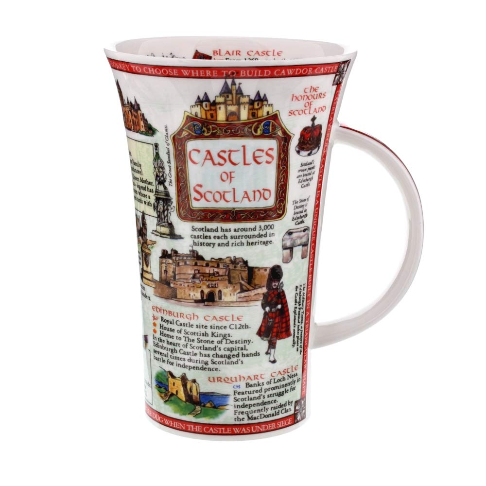 Dunoon Scottish Bone China Mug (Castles)