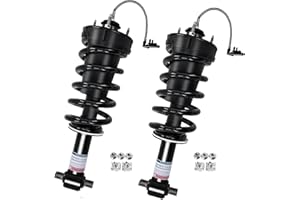 JAXIVO 84176631 2Pcs Front Struts Shocks Assembly Absorber w/Magnetic with Spring Compatible with 2015-2020 Cadillac Escalade, Chevy Tahoe Suburban Silverado GMC Sierra 1500 Yukon (XL) Replace# 23312167