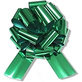 HSXJJ 14 Inch Big Green Bow,1Pcs Big Bow for Present,Big Gift Bow for Appliances,Bikes,Table Decorations and Party Events (Green)
