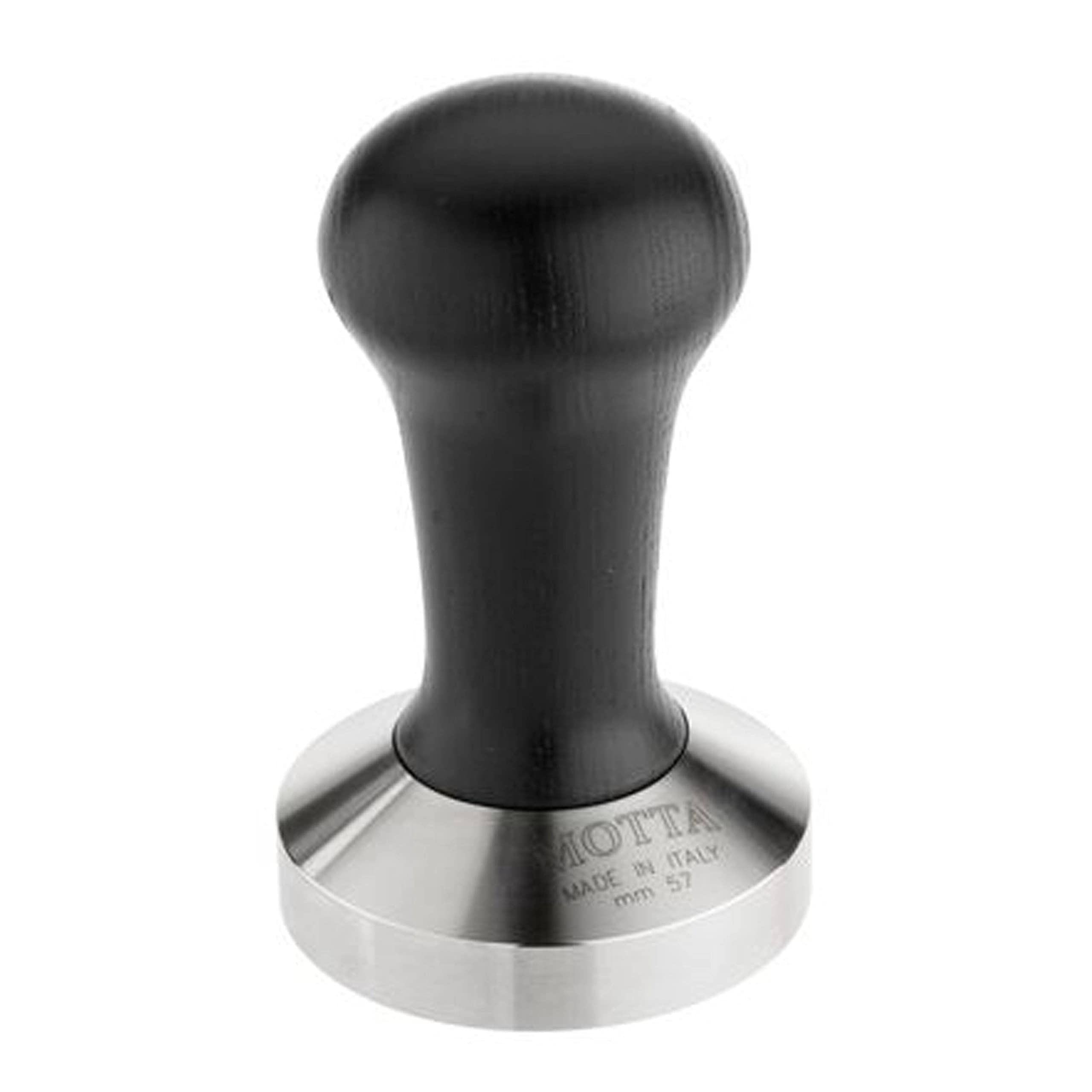 Motta 8170/B Tamper Base Stainless Steel 2.24 Inches Handle Black
