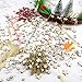 Nuanchu 400 Pieces Mini Wooden Stars Slices Mixed Size Embellishments Wooden Star Shape Tags for Christmas Wedding Party DIY Crafts Table Scatter Decoration