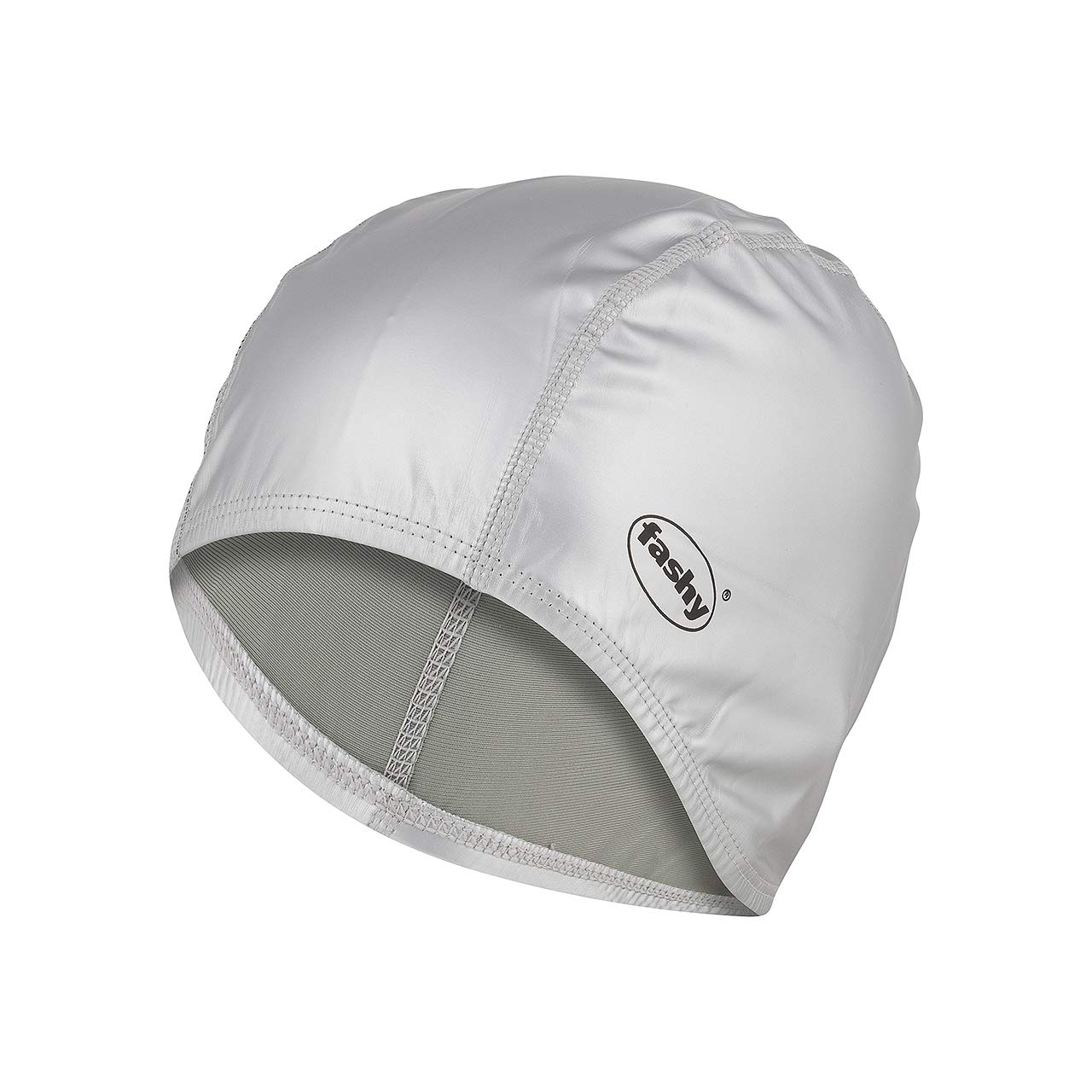 Fashy PU Lycra Swim Cap - Silber