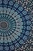 Popular Handicrafts Mandala Bohemian Psychedelic Intricate Floral Design Indian Bedspread Tapestry 54x84 Inches,(140cmsx215cms) Blue