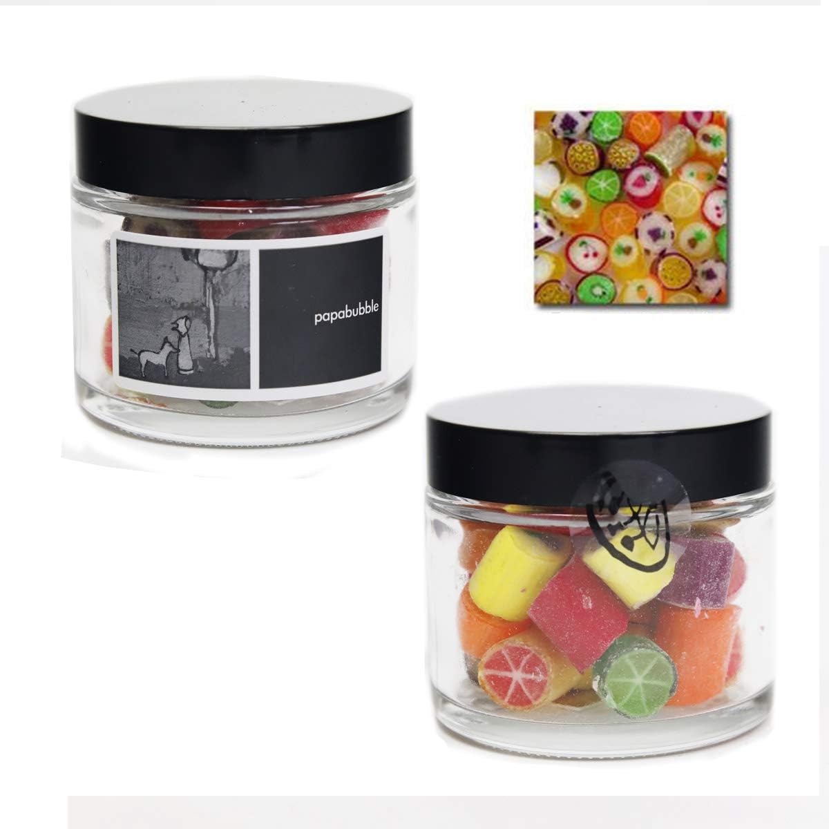 Amazon Papabubble パパブブレ キャンディーs 50g 瓶タイプ フルーツmix ソラーラ Solala あめ キャンディ 通販