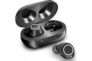 URORU Hearing Aids for Seniors, Hearing Aid Rechargeable with Noise Cancellation Adults, senior Invisible Hearing Amplifier With Portable Charging Case Premium Comfort Design and Nearly Invisible(BLACK)