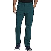 Dickies Men's Scrub Pant Mid Rise Straight Leg Pants with 6 Pockets, Zip Fly Front DK220
