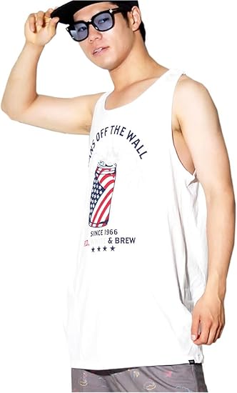 Vans バンズ タンクトップ メンズ Vn0a3hgtwht ホワイト M 並行輸入品 タンクトップ 通販 Amazon