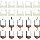 10pcs Micro 130 DC Motor Strong Magnetic Brushed Electric DC 3V -12V 25000 RPM Cars Toys Electric Motor, High Speed Torque DIY Remote Control Toy Car Hobby Motor, Metal Car Engine Motor Kit for Toys