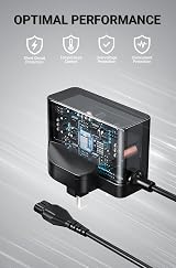 Bouge 5.5V Charger for Karcher Window Vac WV Plus 5 70 Black Edition Power Cord view 4