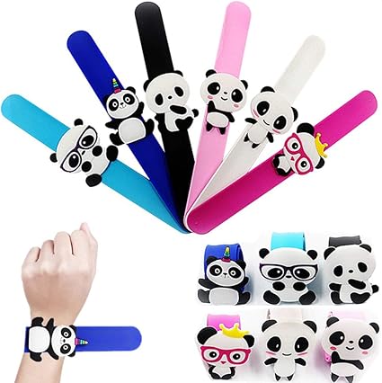 panda slap bracelet
