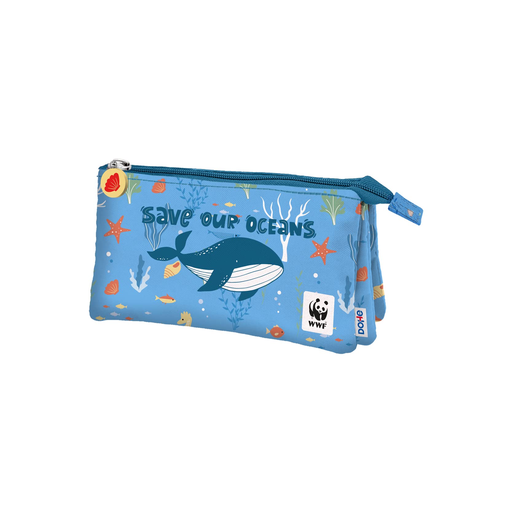 Dohe - Triple Pencil Case - WWF - Save Our Oceans