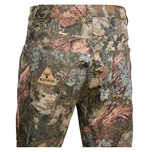King's Camo Classic Cotton 5-Pocket Jean Pants (Mountain, 38)