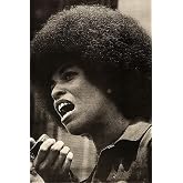 Political Activist Angela Davis Portrait Style - B - 24x36 Inch Laminated Aviation Poster - Stunning Detail and Bold Colors