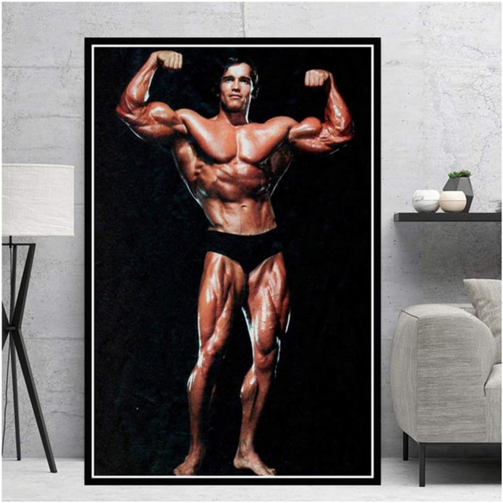 Amazon Com Yhyxll Arnold Schwarzenegger Poster Prints Oil