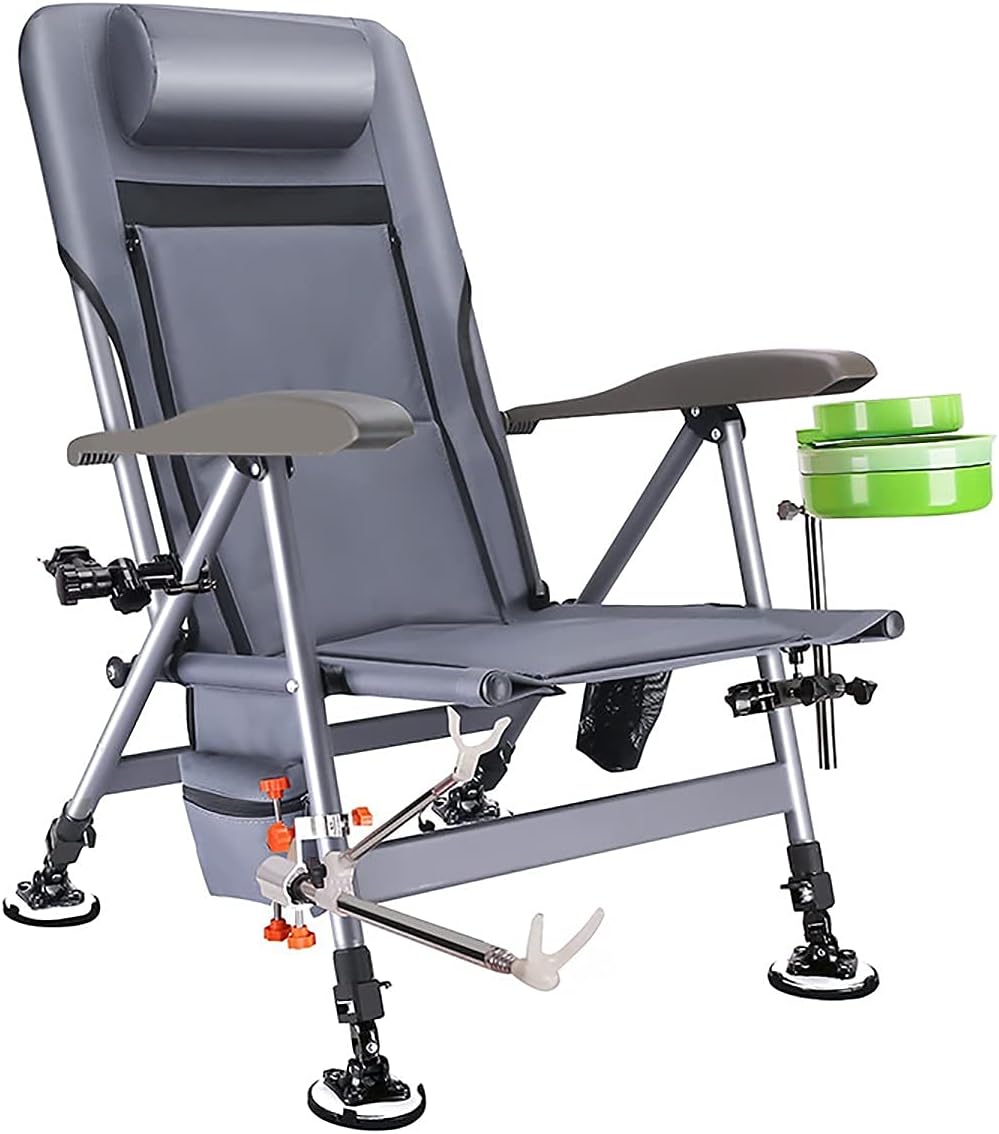 Folding Fishing Chair High Back Fishing Seat Outdoor Folding Chair