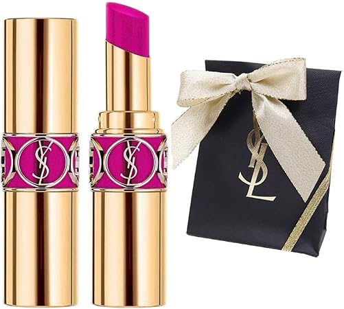 Amazon ギフトラッピング済み イヴサンローラン Yves Saint Laurent Ysl コスメ レディース 口紅 リップ 限定色 ルージュ ヴォリュプテ シャイン 107 フューシャボエシ Yves Saint Laurent 口紅 通販