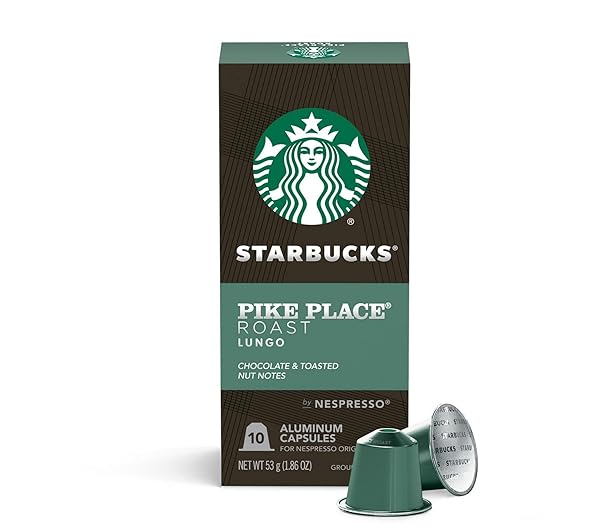 STARBUCKS BY NESPRESSO ORIGINAL LINE PIKE PLACE ROAST...