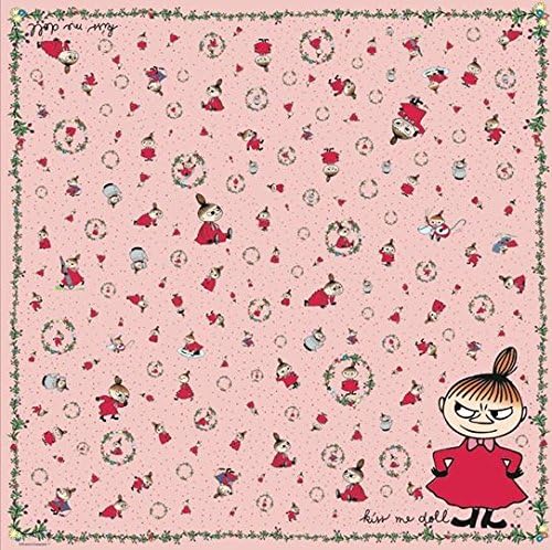Women 100% Luxury Square Silk Scarf Large Size Exclusive Design MooMin Littlemy No.2, 40"x40"