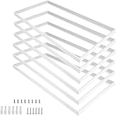 VocgoUU 6 Pack 2x4 Surface Mount Kit for 2x4 LED Flat Panel Light | Aluminum 2'x4' ft Ceiling Frame Kit with Mounting Screws, Not Include LED Panel Light