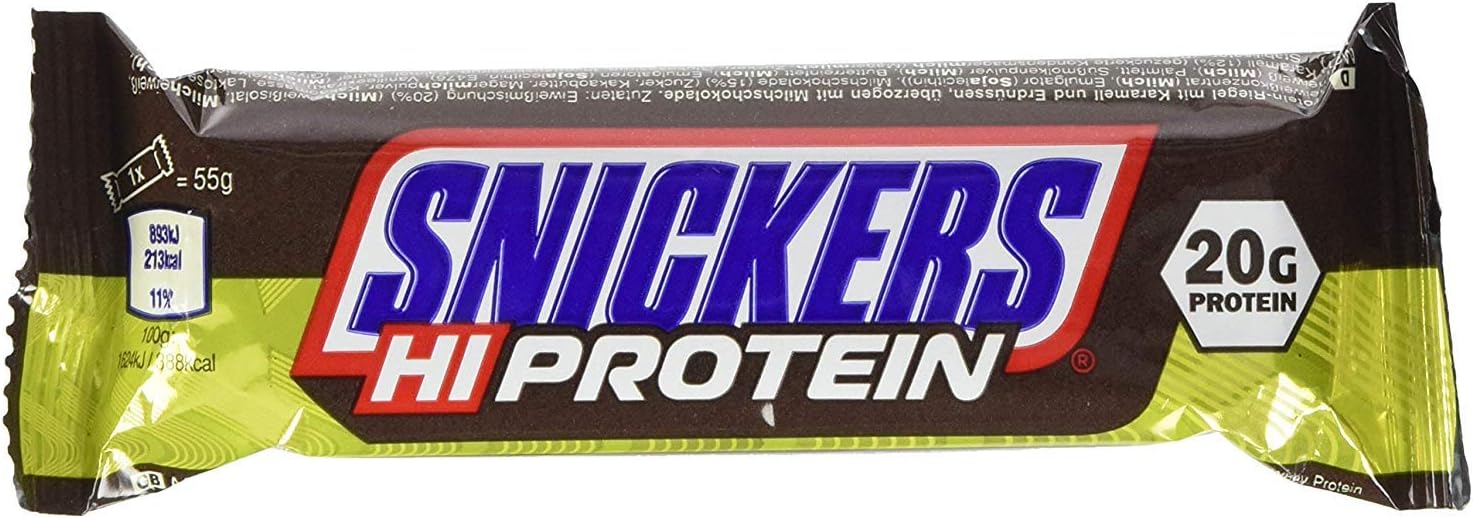 snickers proteico