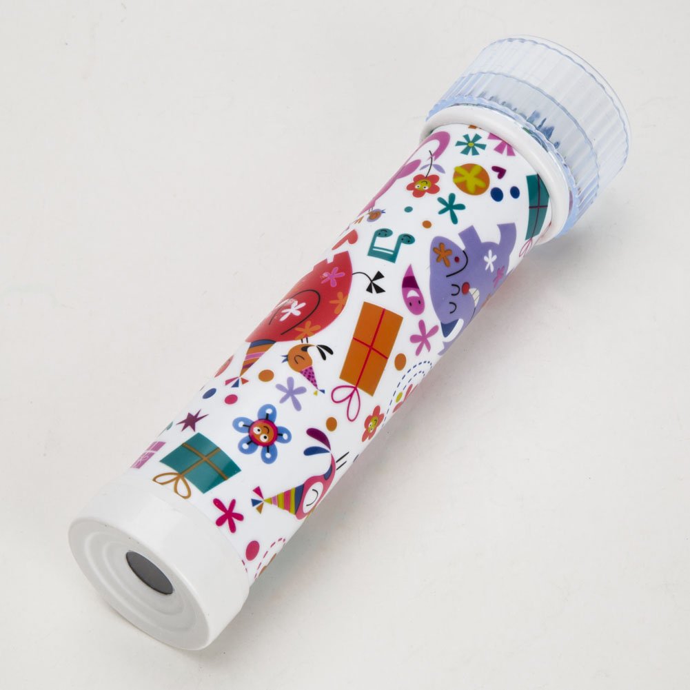 Kaleidoscope Classic Game Educational Toys Perfect Gift for kids 3 Colors to Choose (white)